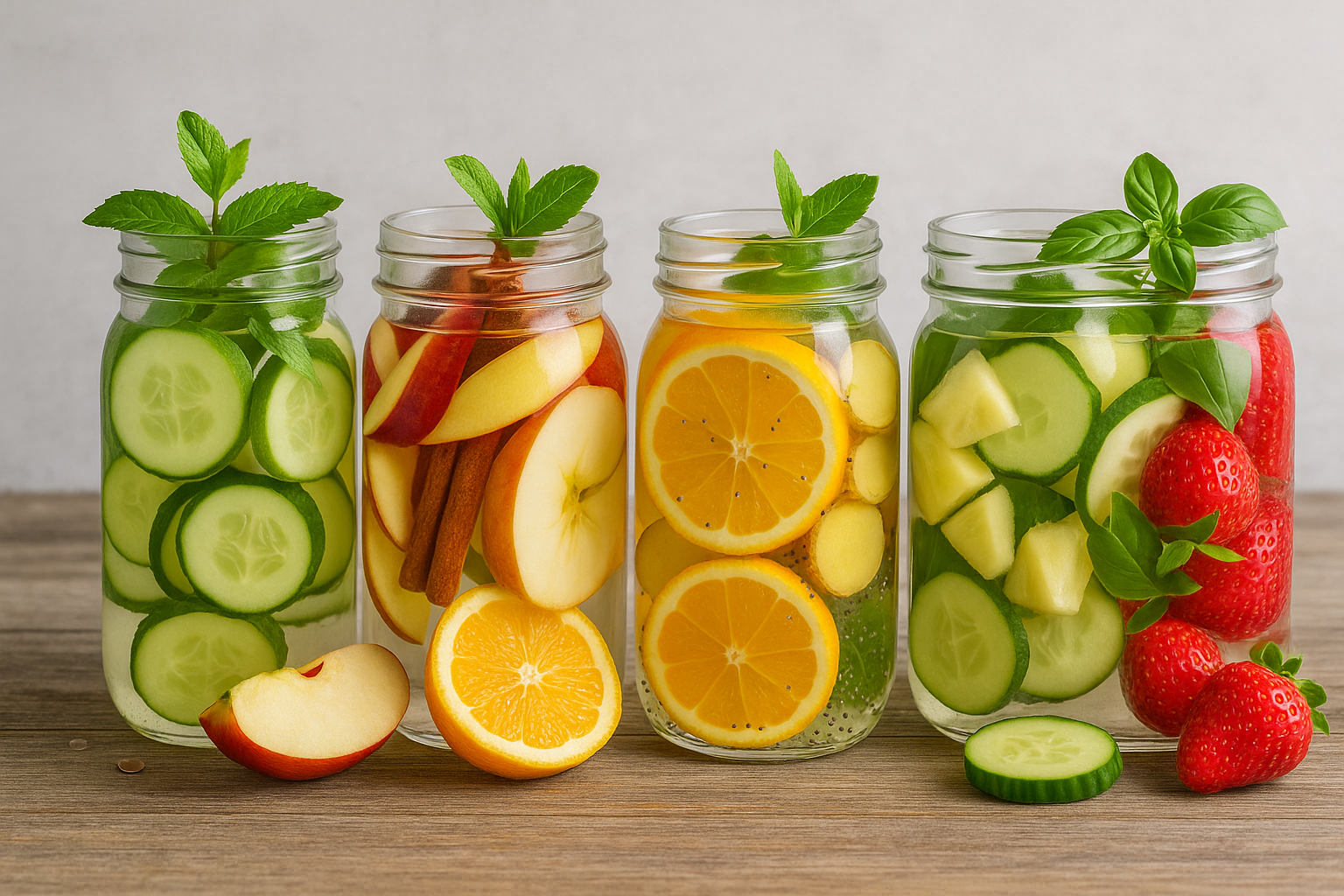 5 công thức detox giảm mỡ bụng