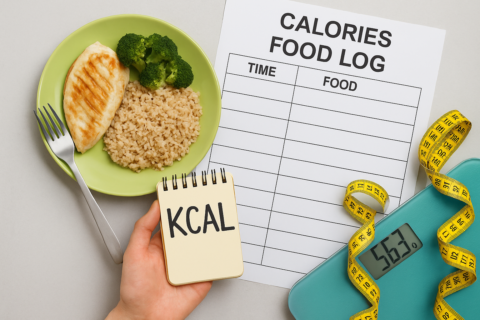 Giảm cân khoa học tại nhà: Lập kế hoạch calo hiệu quả