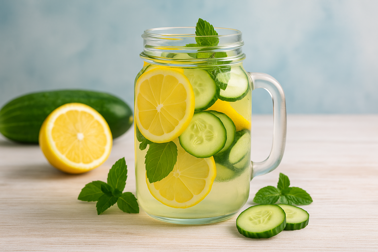 Nước detox giảm cân