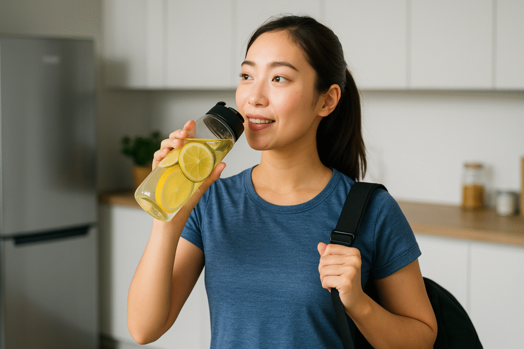 Nước uống giảm cân cho người bận rộn
