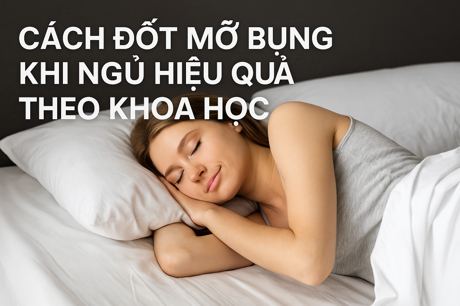 cách giảm mỡ bụng hiệu quả tại nhà theo khoa học